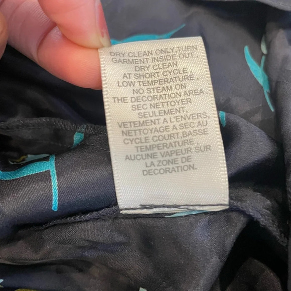 Rebecca Taylor Women's Grey and Gold Dress size 0 - Picture 9 of 12